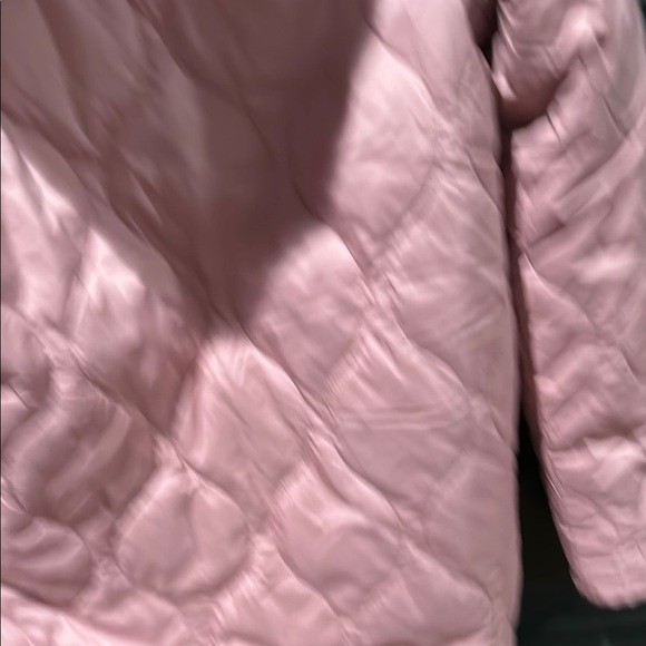 Crewcuts Primaloft Girl’s Reversible Pink Quilted Sherpa Jacket, Size XL - Picture 6 of 13